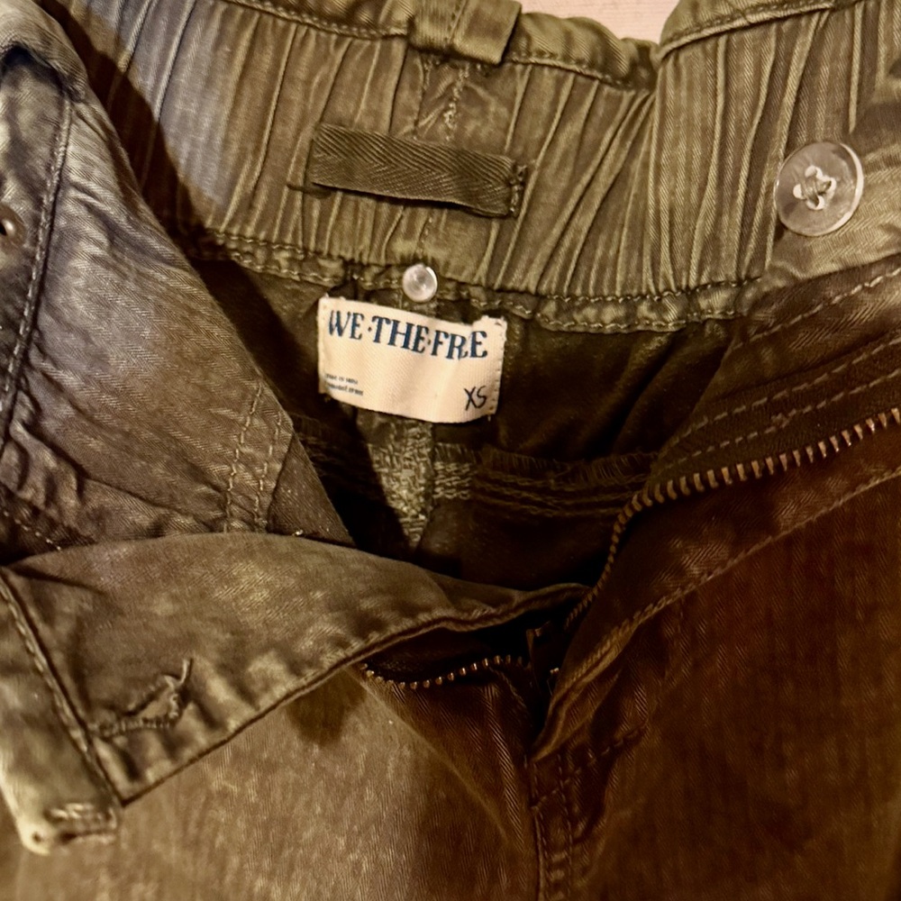 We The Free Khaki Trousers